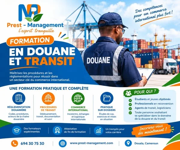 Formation en Douane et Transit